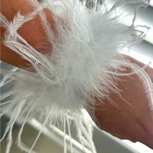Set of 2 White Feather Devotionaluxe Slap Bracelets 🌟